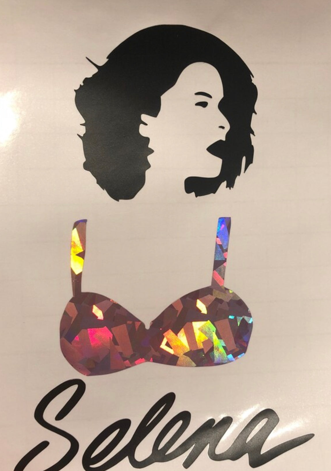 Selena Top Decal